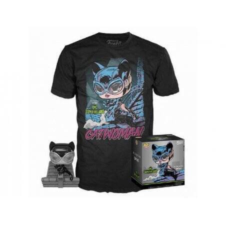 DC - Booble Head POP N° xx - Jim Lee - Catwoman + T-shirt (XL)