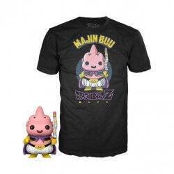 DRAGON BALL Z - Booble Head POP N° xx- Buu Avec Glace + T-shirt (M)