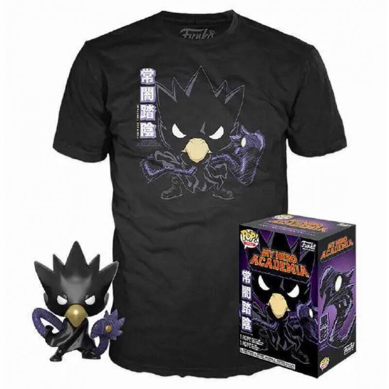 MY HERO ACADEMIA - Booble Head POP N° xx- Tokoyami + T-shirt (M)