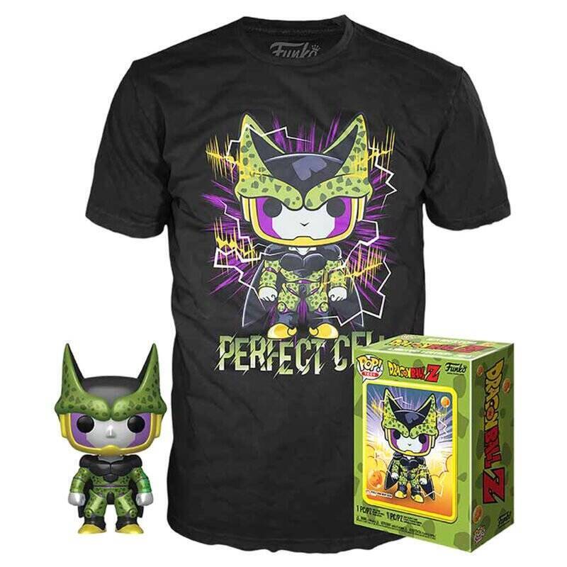 DRAGON BALL Z - Booble Head POP N° xx- Perfect Cell + T-shirt (M)