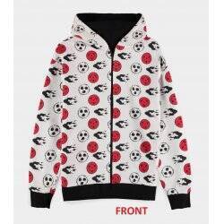 NARUTO SHIPPUDEN - Symbols - Pull à Capuche Zipper Réversible (M)