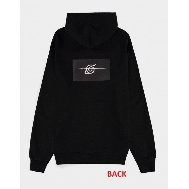 NARUTO SHIPPUDEN - Symbols - Pull à Capuche Zipper Réversible (M)