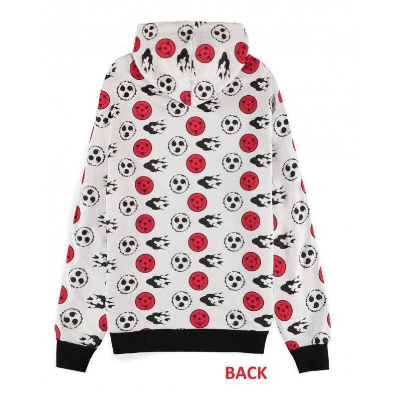 NARUTO SHIPPUDEN - Symbols - Pull à Capuche Zipper Réversible (M)