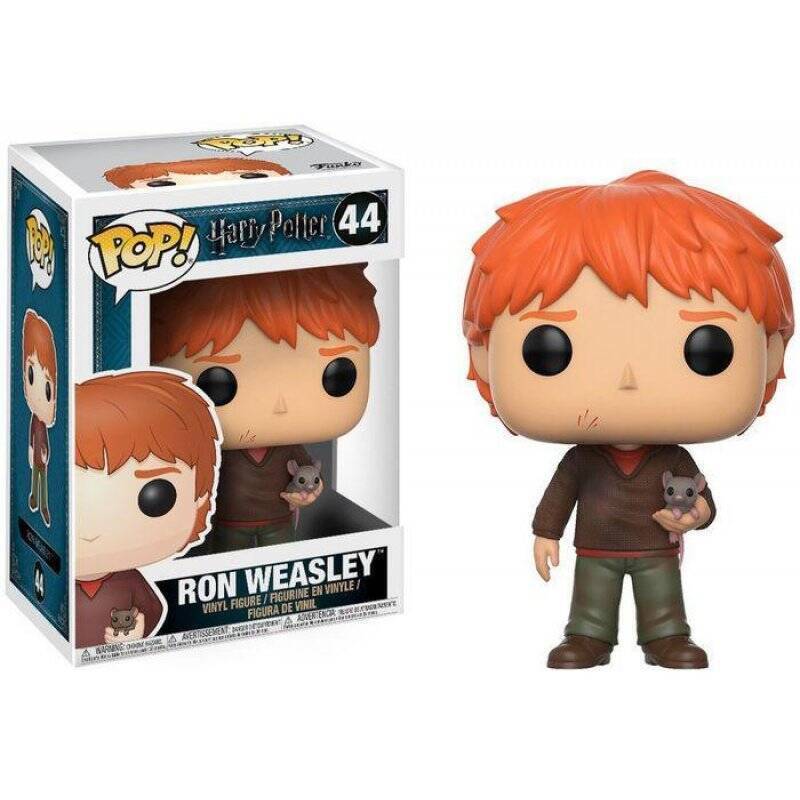 HARRY POTTER - Bobble Head POP N° 44 - Ron with Scabbers