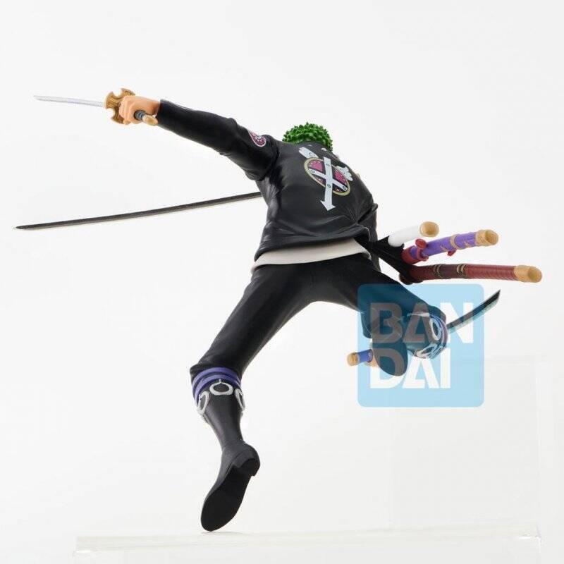 ONE PIECE FILM RED - Roronoa Zoro  -Figurine More Beat Ichibansho 11cm