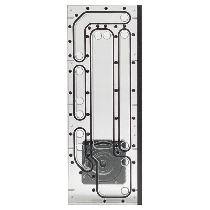 Stealkey Customs SK-Crossflow Distroplate D5/DDC - Acryl