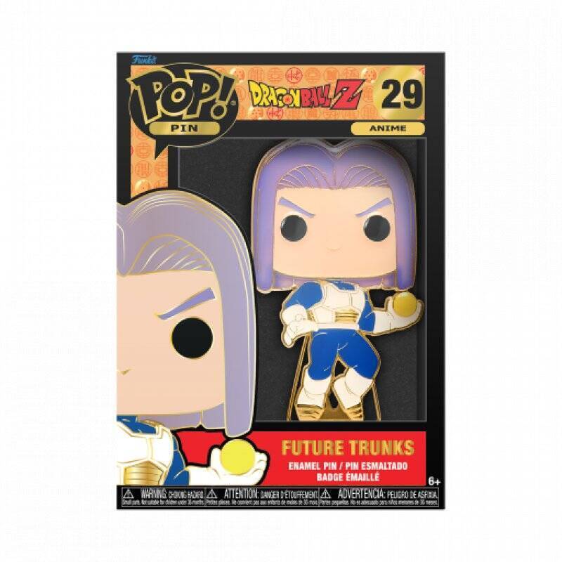 DRAGON BALL Z - Pop Large Enamel Pin N° 29 - Future Trunks