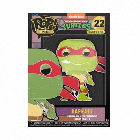 TEENAGE MUTANT NINJA TURTLES - Pop Large Enamel Pin N° 22 - Raphael