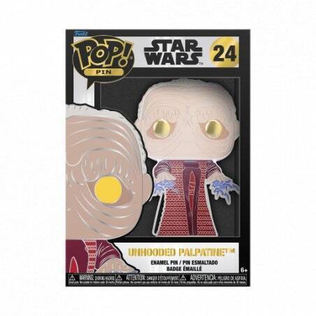 STAR WARS - Pop Large Enamel Pin N° 24 - Unhooded Palpatine