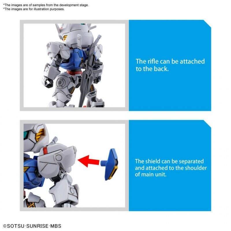 GUNDAM - SD Gundam Ex-Standard Gundam Aerial - Model Kit