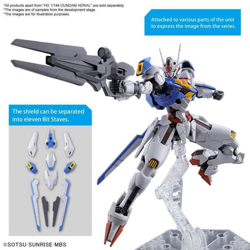 GUNDAM - HG 1/144 Gundam Aerial - Model Kit