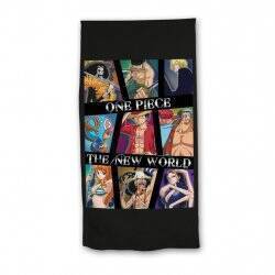 ONE PIECE - The New World - Serviette de Plage 100% Polyester 70x140cm