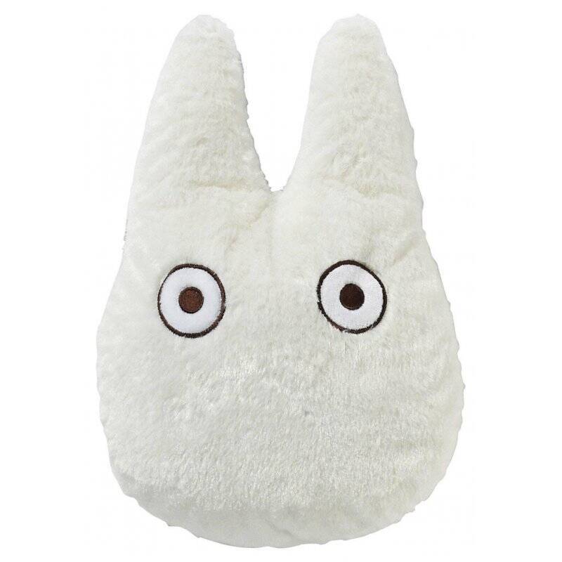 MON VOISIN TOTORO - White Totoro - Coussin peluche '24x25'