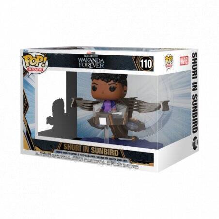BLACK PANTHER WF - POP Ride Super DLX N° 110 - Shuri dans le Sunbird
