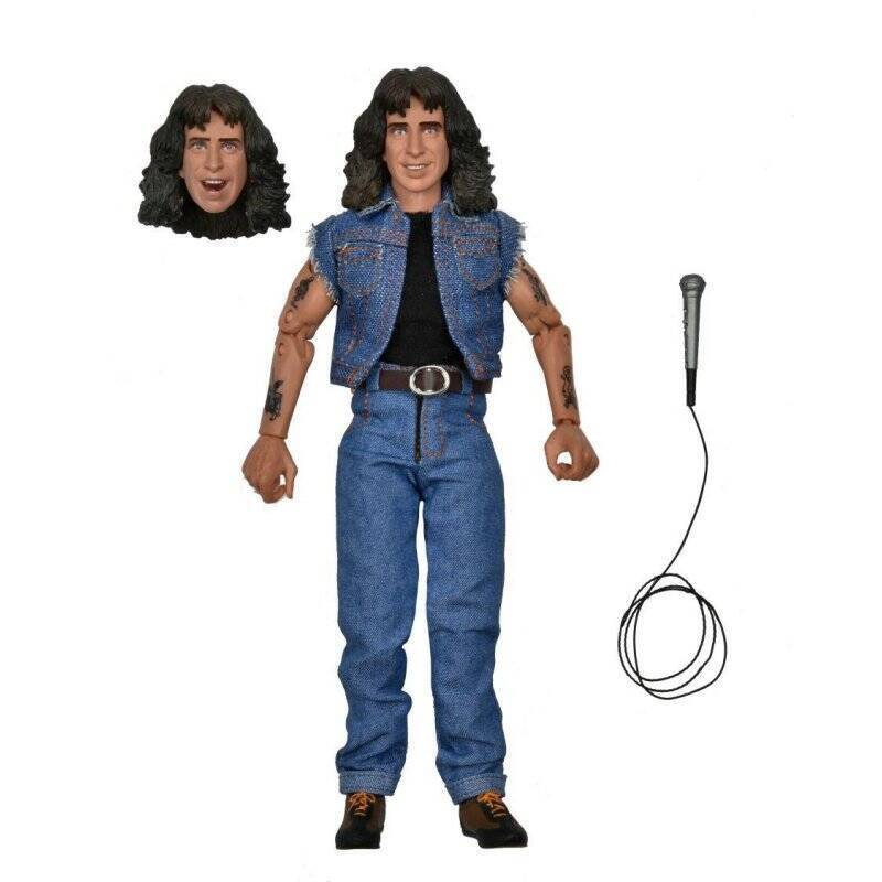 AC-DC - Bon Scott - Figurine Habillée 20cm