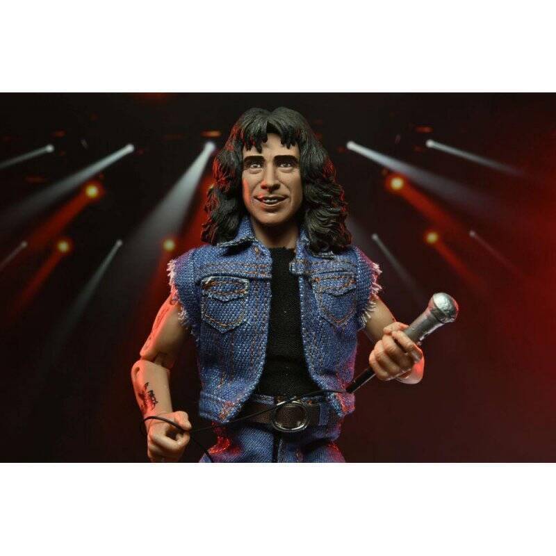 AC-DC - Bon Scott - Figurine Habillée 20cm
