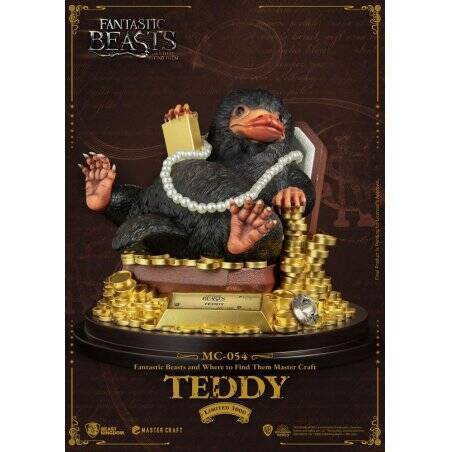 LES ANIMAUX FANTASTIQUES - Teddy - Statuette Master Craft 21cm