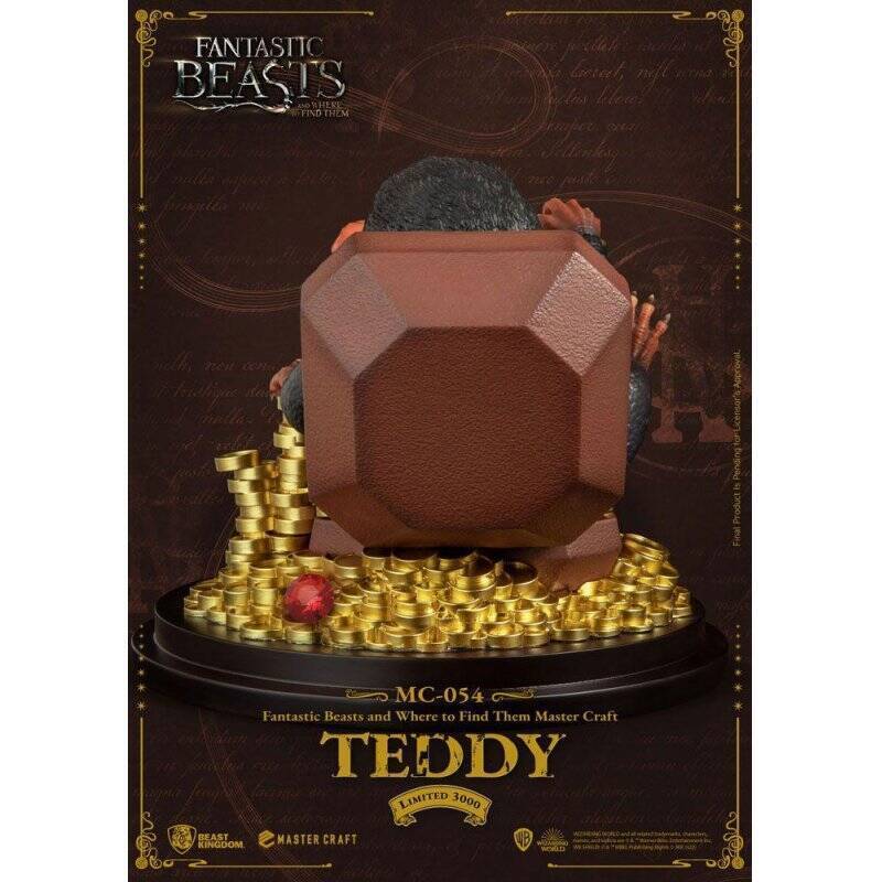 LES ANIMAUX FANTASTIQUES - Teddy - Statuette Master Craft 21cm