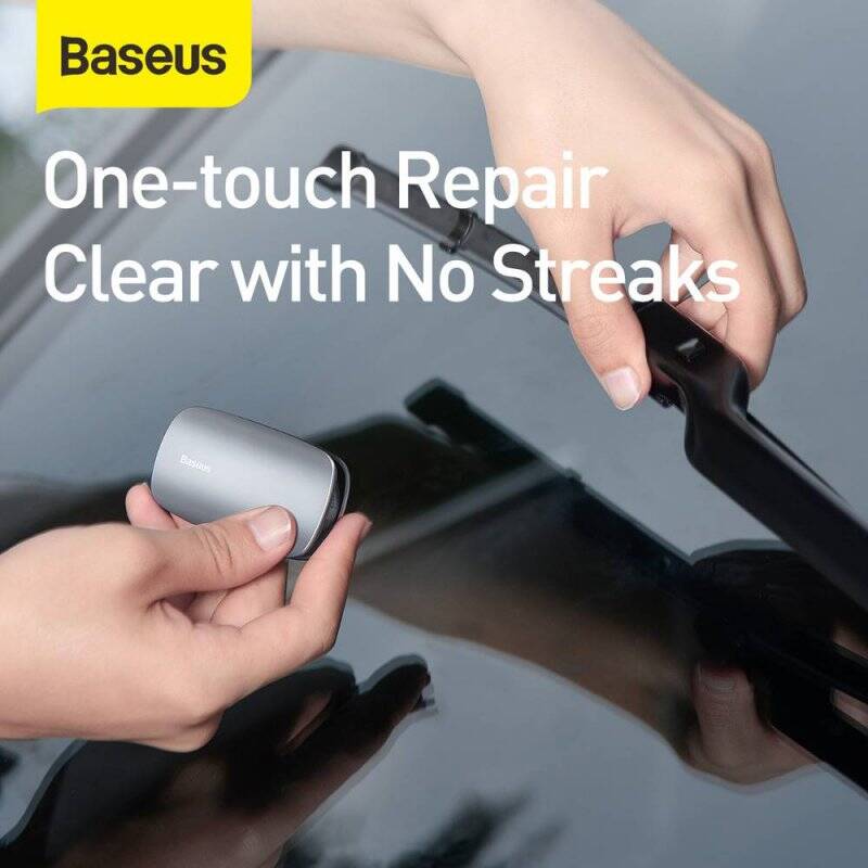 Baseus Car Tool Rain Wing windscreen-wiper repairer, Aluminium alloy Black (CRXFQ-0A)