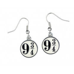 HARRY POTTER - Boucles d'oreilles - Platform 9 3/4