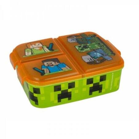 Euromic - Minecraft multi compartment sandwich box (088808735-40420)