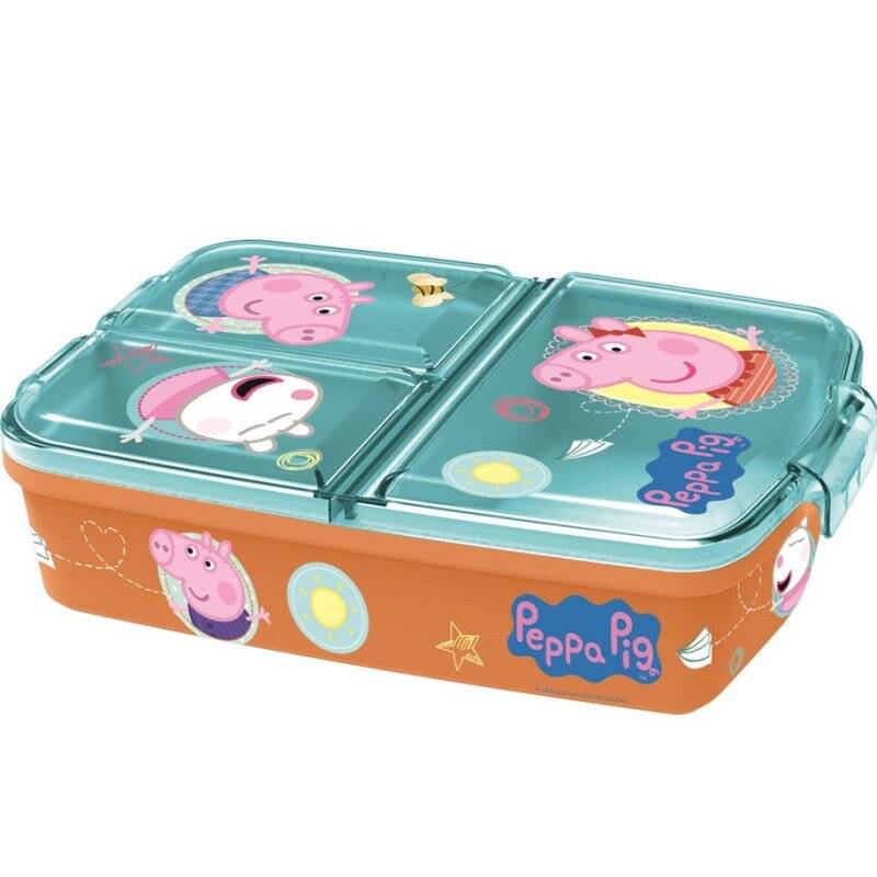 Euromic - Peppa Pig  multi compartment sandwich box (088808735-13920)