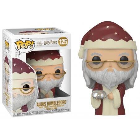 HARRY POTTER - Bobble Head POP N° 125 - Holiday Albus Dumbledore