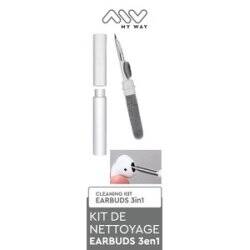 MYWAY KIT DE NETTOYAGE EARBUDS 3EN1