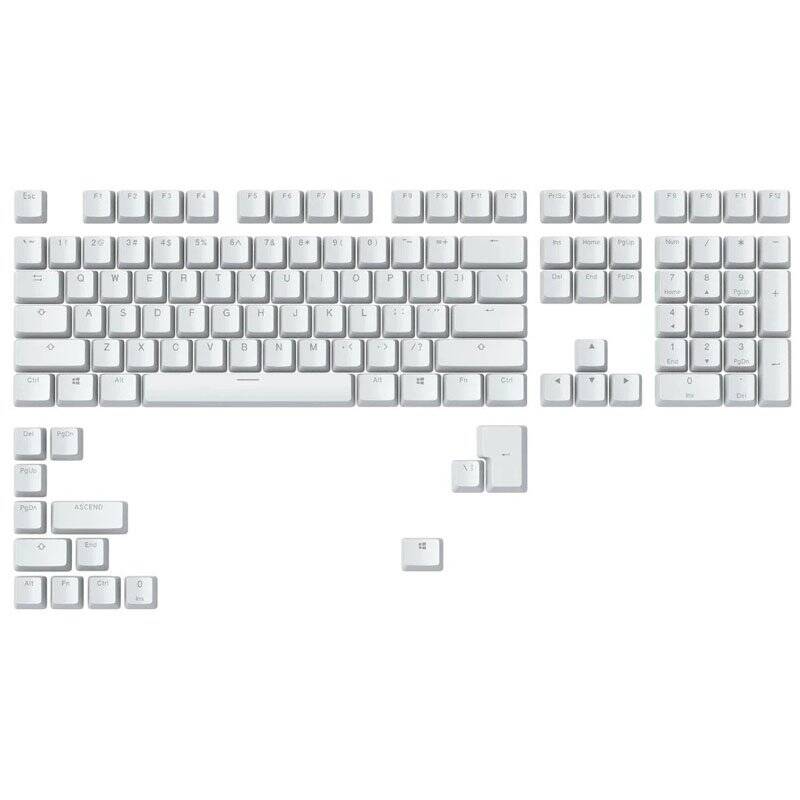 Glorious GMMK ABS Doubleshot V2 DE Kit - Weiß