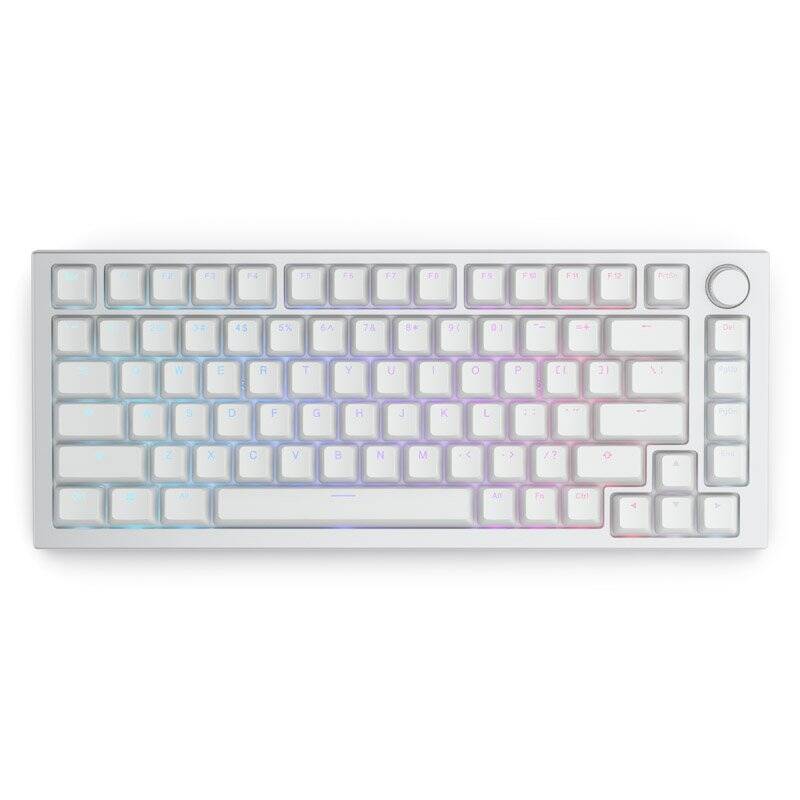 Glorious GMMK ABS Doubleshot V2 USA Base Kit - Weiß