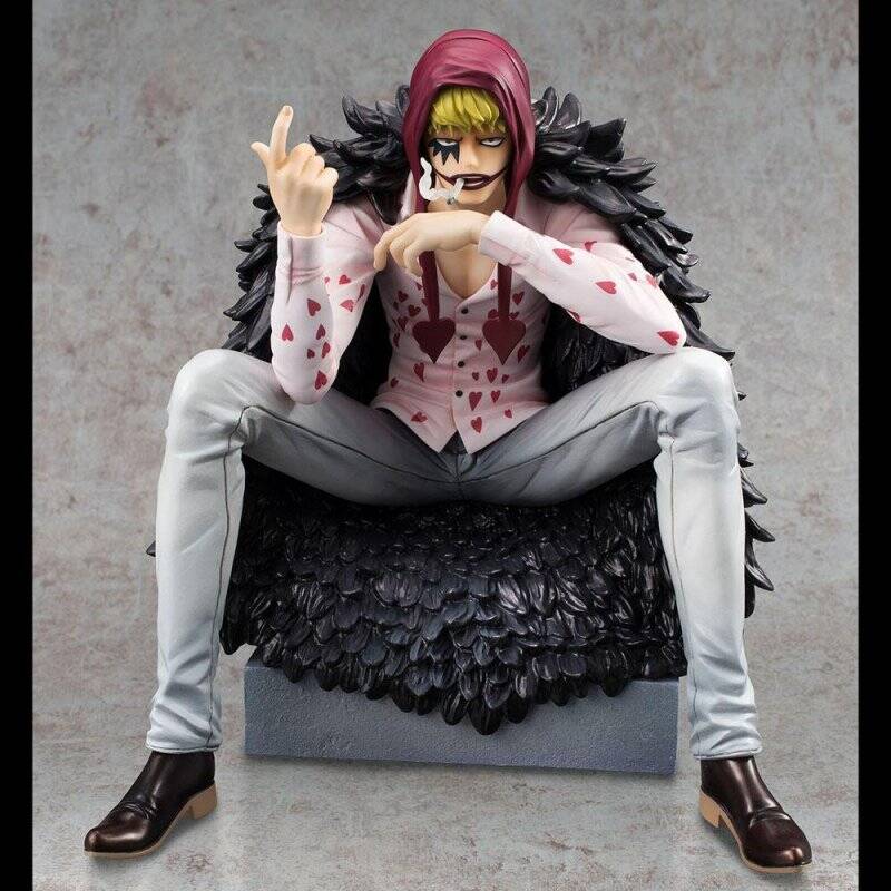 ONE PIECE - Corazon & Law - Statue Excellent Model Li. Ed. P.O.P. 17cm