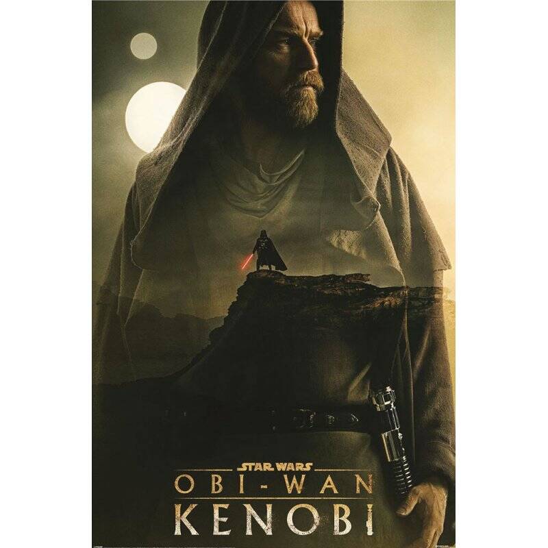 STAR WARS OBI-WAN KENOBI - Lumière vs Obscurité - Poster 61x91cm