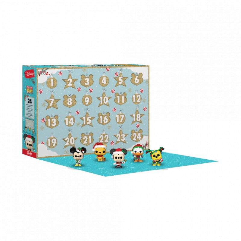 DISNEY - Pocket Pop - Calendrier de l'avent 2022 - 24 figurines