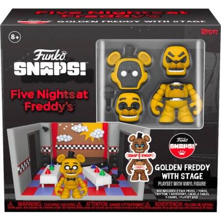 FNAF - Stage w/ Freddy (GD) - Snap Playset Funko