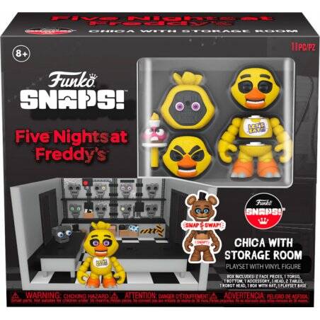 FNAF - Storage Room w/ Chica - Snap Playset Funko