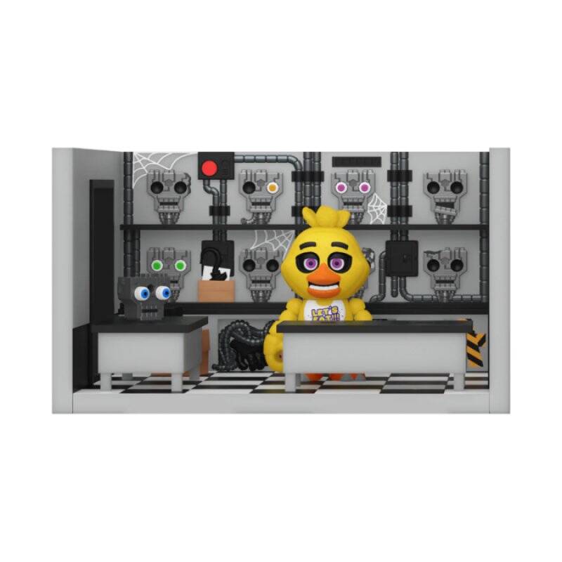FNAF - Storage Room w/ Chica - Snap Playset Funko