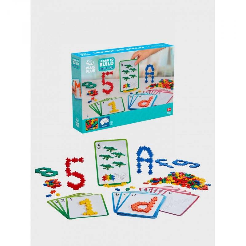 Plus Plus Learn To Build ABC & 123  - (3909)