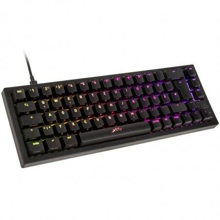 Xtrfy K5 Gaming Tastatur TKL, RGB - schwarz