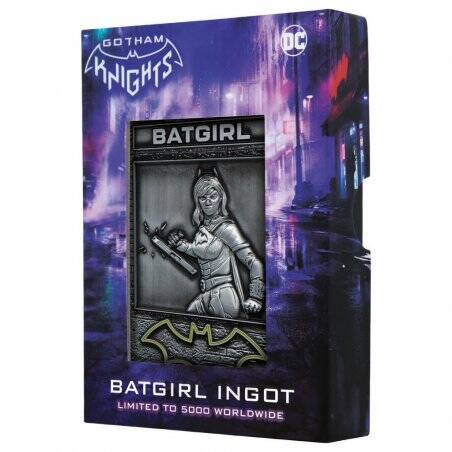 GATHAM KNIGHTS - Batgirl - Lingot en Métal Collection Limitée