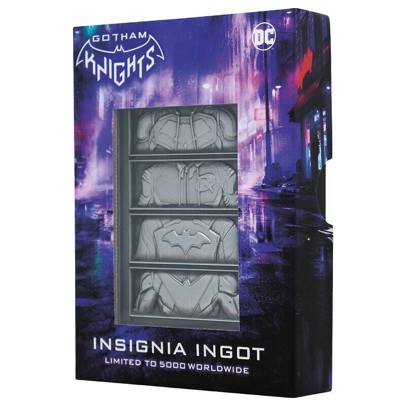 GATHAM KNIGHTS - Insignia - Lingot en Métal Collection Limitée