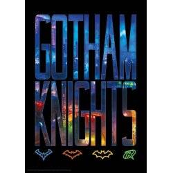 GOTHAM KNIGHTS - Logo - Art Print - Edition Limitée 'A3'