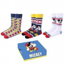 MICKEY - Pack de 3 paires de chaussettes (P36-41)