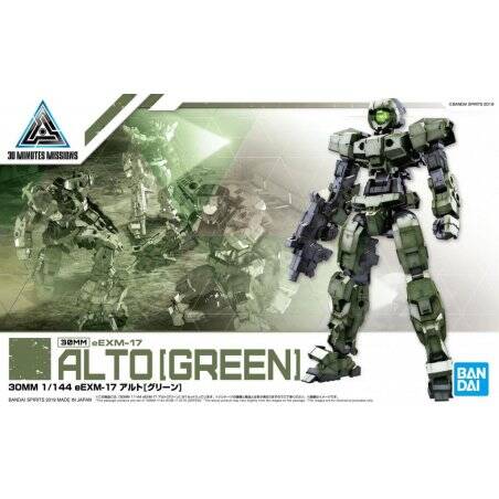 GUNDAM - 30MM 1/144 eEXM-17 Alto Green - Model Kit