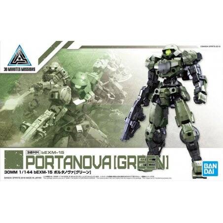 GUNDAM - 30MM 1/144 bEXM-15 Portanova Green - Model Kit