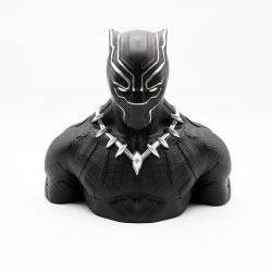MARVEL - Tirelire Boite Blister - Black Panther Waka Deluxe Bust 20 cm