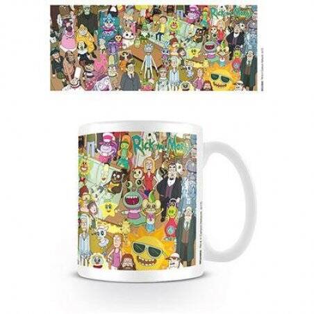 RICK ET MORTY - Mug - 300 ml - Personnages