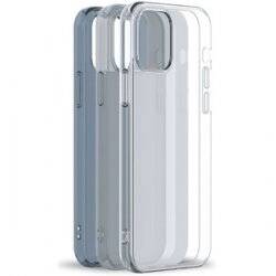 MYWAY PACK 3 COQUES SOUPLES TRANSPARENTES IPHONE 12/12 PRO
