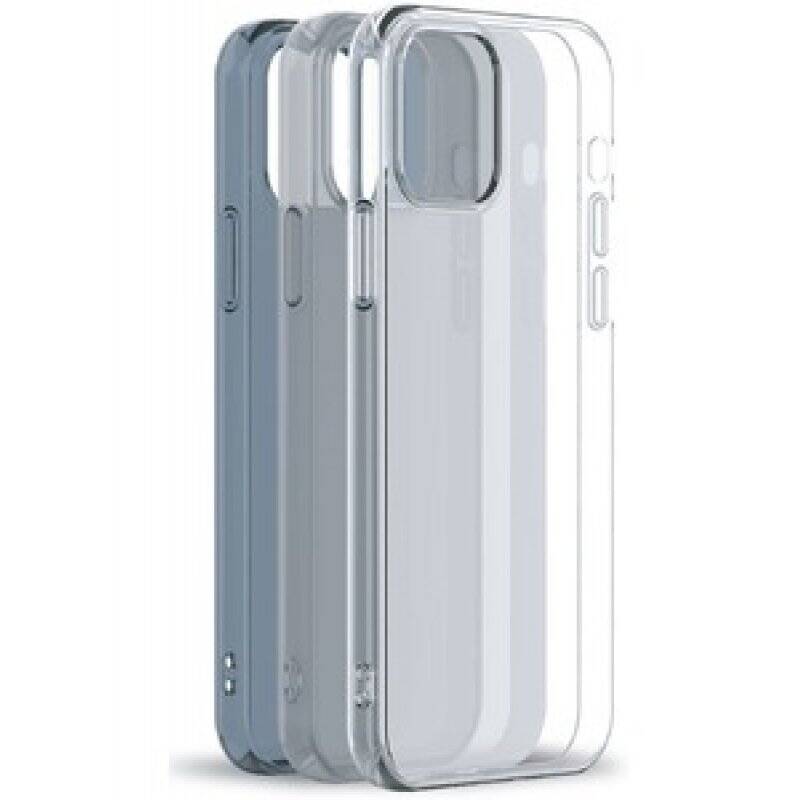 MYWAY PACK 3 COQUES SOUPLES TRANSPARENTES IPHONE 12/12 PRO
