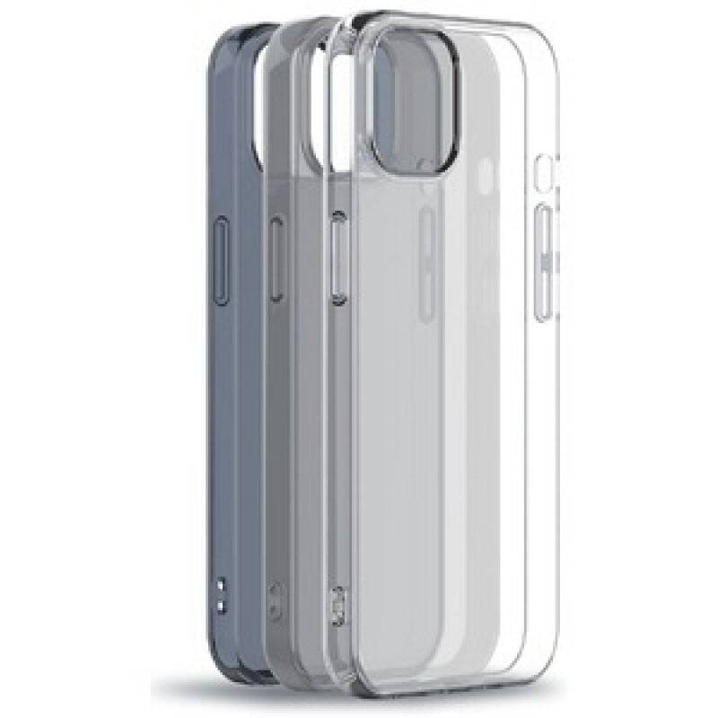 MYWAY PACK 3 COQUES SOUPLES TRANSPARENTES IPHONE 13