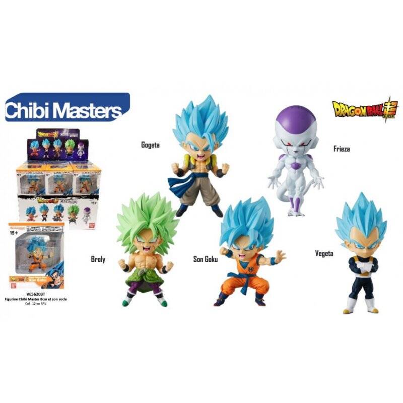 DRAGON BALL - Figurine ChibiMasters 8cm - Assortiment 12 pcs